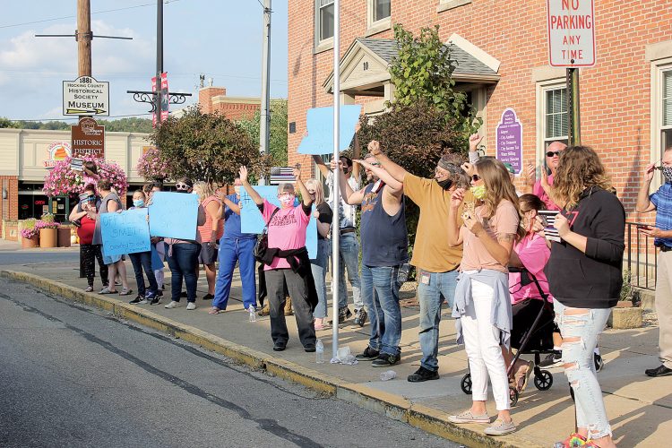 Washington and Hocking County face praise, backlash following the arrest and removal of Marietta woman from football game
